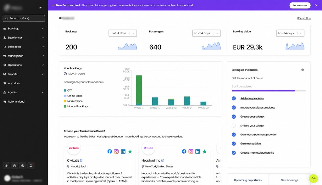 AI Agent Control and delegation — operator dashboard